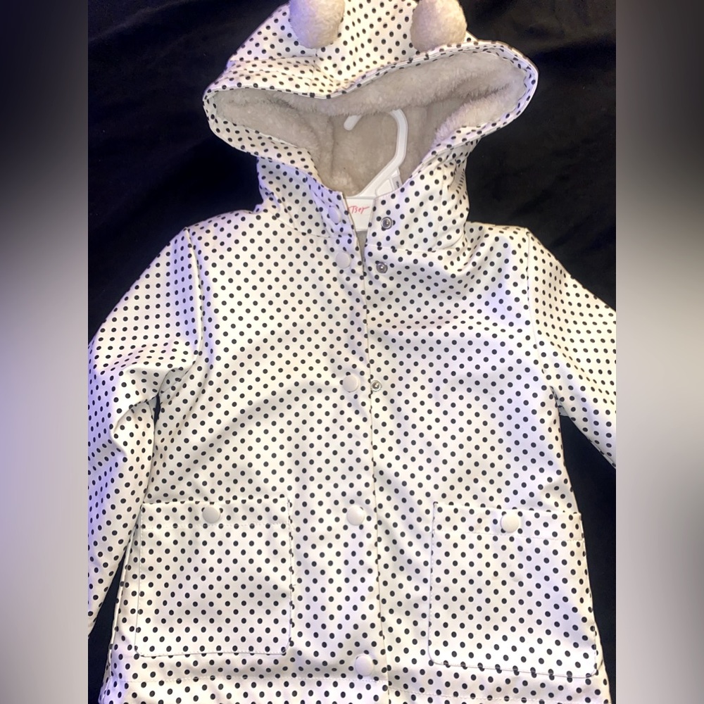 Fleeced Raincoat